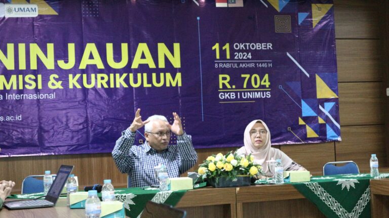 FEB Unimus Tinjau Visi, Misi, dan Kurikulum Bersama Mitra Internasional