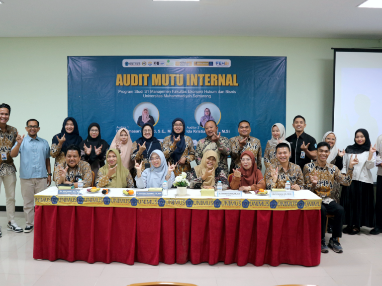 Prodi S1 Manajemen FEHBi Unimus Laksanakan Audit Mutu Internal (AMI) Tahun 2026 untuk Penguatan Budaya Mutu dan Akreditasi